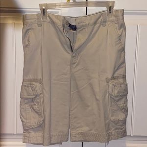 Faded glory vintage orange shorts size 14 husky